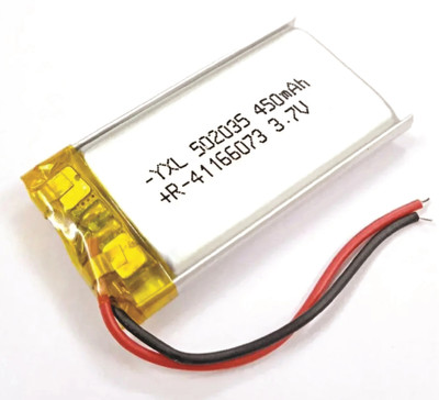 R3 GERMAN 502035 3.7V 450mAh (Lithium Polymer) Lipo Rechargeable  for & toys  Battery
