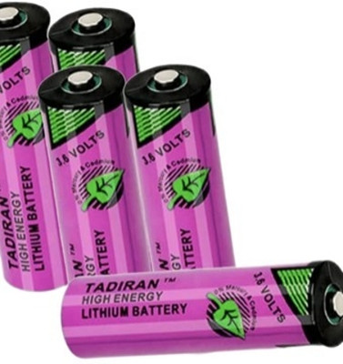 MICROUSB Tadiran AA 3.6V TL-5903/S 2400mAh High Energy Lithium   Battery(Pack of 5)