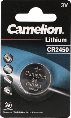 Camelion CR2450N 3V Lithium Button Coin Cell  For Calculators,Remote Pack Of 1  Battery