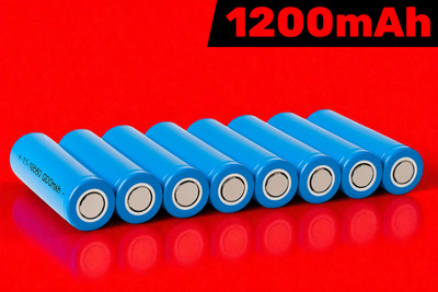 Ziddjeet A81 Li-ion Rechargeable  3.7V 1200mAh – Long Life Power Cell  Battery(Pack of 8)