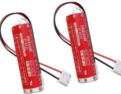 MICROUSB Maxell ER6C 2000mAh 3.6V Size-AA PLC Cell Non-Rechargeable   Battery(Pack of 2)
