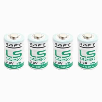 MICROUSB SAFT LS14250 3.6v 1200mah Lithium   Battery(Pack of 4)
