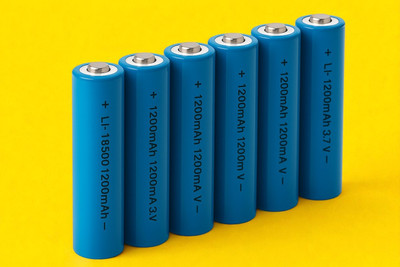 3BAAN X418 3.7V 18650 Lithium  – High Energy Density, Long Backup  Battery(Pack of 6)