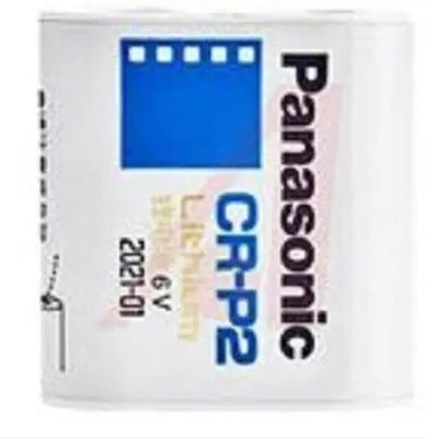 Panasonic CR-P2PA/1B Photo Power CR-P2 Lithium 1 Pack (White)   Battery