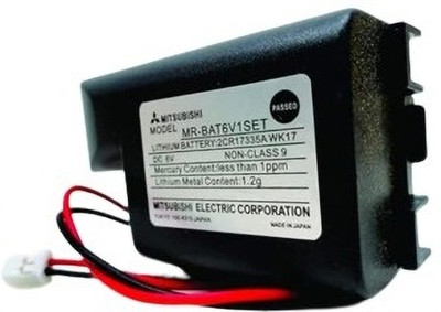 MICROUSB Mitsubishi MR-BAT6V1SET 6V PLC Blister Pack   Battery