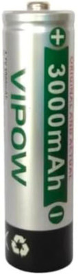 MICROUSB VIPOW 18650 3000mAh 3.7V Top Pin   Battery