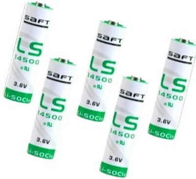 MICROUSB Saft LS14500 3.6V 2600mAh   Battery(Pack of 5)