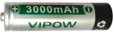 MICROUSB VIPOW 18650 3.7V 3000mAh Top Pin   Battery