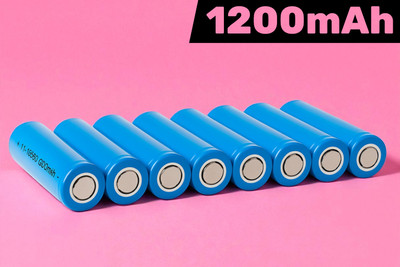 Shamsa A31 Li-ion Rechargeable  3.7V 1200mAh – Long Life Power Cell  Battery(Pack of 8)