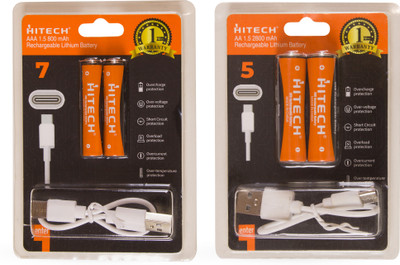 HITECH AA PLUS AAA PO2  Battery(Pack of 4)