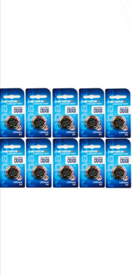 MICROUSB Renata CR2430 3V 285mAh Lithium Button Coin Cell   Battery(Pack of 10)