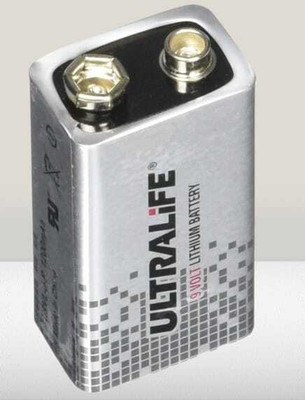 MICROUSB ULTRALIFE 9 Volt U9VL-JPFP6JN Lithium   Battery