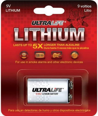 MICROUSB 9V Non-Rechargeable Lithium   Battery