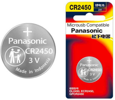 MICROUSB Panasonic CR2450 3V Lithium Coin Cell ...  Battery