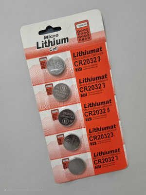 MLK 5 Pcs Micro Lithium Cell CR2032 3V Coin Cell  N-1022 Pack of 5 Batteries  Battery(Pack of 5)