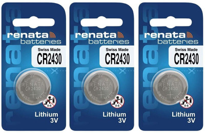 IMAGINEA CR2430 Batteries - 3V Lithium Coin Cell 2430   Battery(Pack of 3)