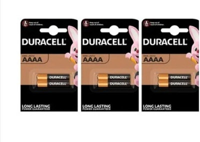 DURACELL AAAA  (Pack of 6)  Battery(Pack of 6)