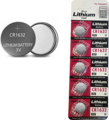 Wanzhow Lithium Coin  3V Suitable for use in Calculator and More  Devices  Battery(Pack of 5)