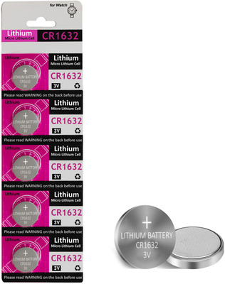 Zohlo CR1632 3V coin battery  Battery(Pack of 5)