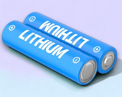 3BAAN X418 Rechargeable Lithium Megaphone 3.7 Volt Li-ion 1200 mAh  Battery(Pack of 2)