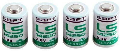 MICROUSB SAFT LS 14250 3.6v Lithium   Battery(Pack of 4)