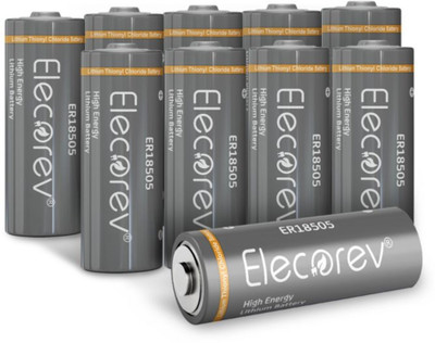Elecorev ER18505 LiSOCl2 3.6V 4Ah  Battery(Pack of 10)