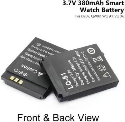 NKL Original Smartwatch  072 Certified Suitable for DZ09, V8, A1, X6 380mAh  Battery