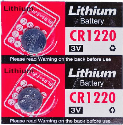 POWBATT CR1220 3V  Battery(Pack of 2)