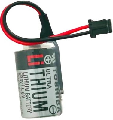 MICROUSB Toshiba ER3V 3.6V 1000mAh PLC Lithium  with 2Pin Black Connector  Battery