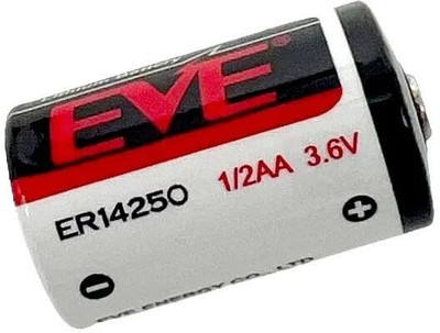 MICROUSB EVE ER14250 3.6V 1/2 AA Lithium   Battery