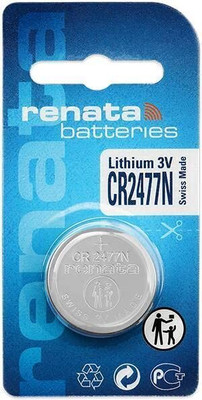 MICROUSB Renata CR2477N 3V 950Mah Lithium Coin Cell   Battery(Pack of 2)