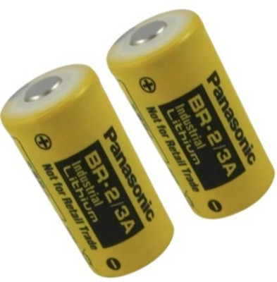 MICROUSB Panasonic BR-2/3A Industrial Lithium 3Volt 1200mAh   Battery(Pack of 2)
