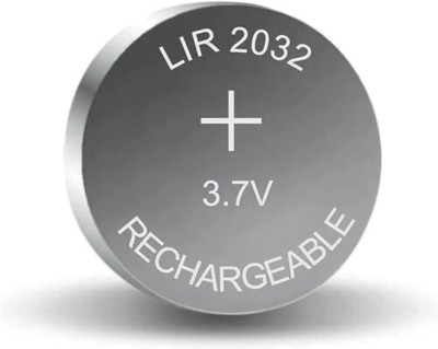 MICROUSB LIR2032 3.6V Rechargeable Lithium Coin Cell Button   Battery