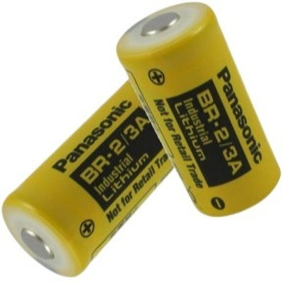 MICROUSB Panasonic BR-2/3A 3V 1200mAh Industrial Lithium   Battery(Pack of 2)