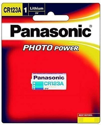 Panasonic Photo Power Lithium 3V  (10 Pieces in Box, CR123A)  Battery