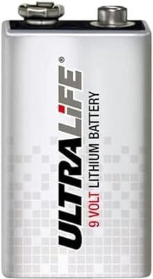 MICROUSB Ultralife 1200Mah 9V U9VL-JPBP Lithium   Battery