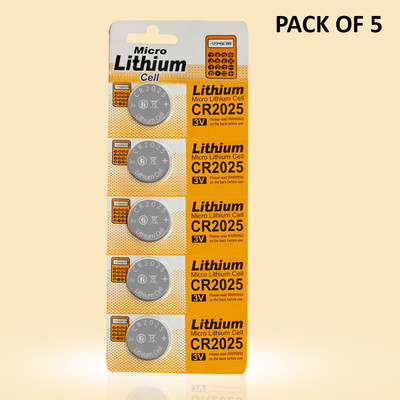 Zohlo Lithium coin batteries provide future ready power for calculators :Calculators.  Battery(Pack of 5)