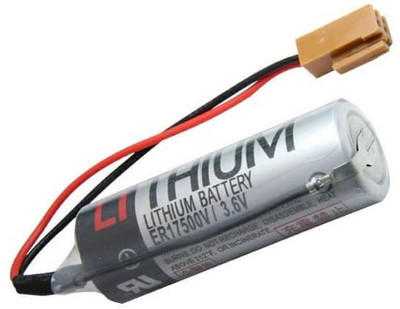MICROUSB Toshiba PLC/CNC ER6V 3.6V  with Black Plug  Battery