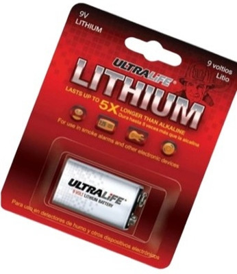 MICROUSB Ultralife 1200Mah 9V U9VL-JPBP   Battery