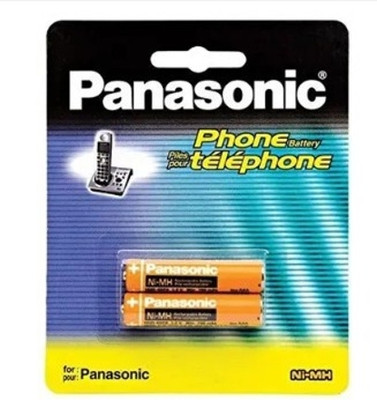 Panasonic Rechargeable Ni-MH AAA For Cordless Phone And Toys   Battery(Pack of 2)