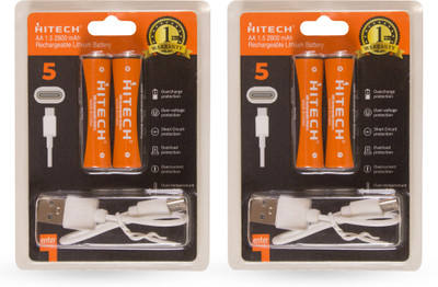 HITECH AA PLUS AA PO2  Battery(Pack of 4)