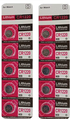 APNA KANHA Original Lithium CR1220   Battery(Pack of 10)