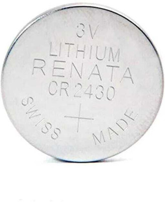 MICROUSB Renata CR2430 3V 285mAh Lithium Button Coin Cell   Battery
