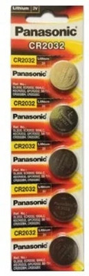Panasonic Original CR 2032  (Pack of 5)  Battery(Pack of 5)