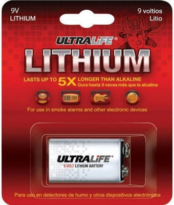 MICROUSB U9VL-JPBP Long-Life 9V Lithium   Battery