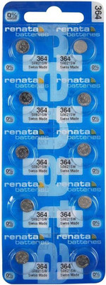 MICROUSB Renata 364 1.55V 20mAh Lithium Coin Cell   Battery(Pack of 10)