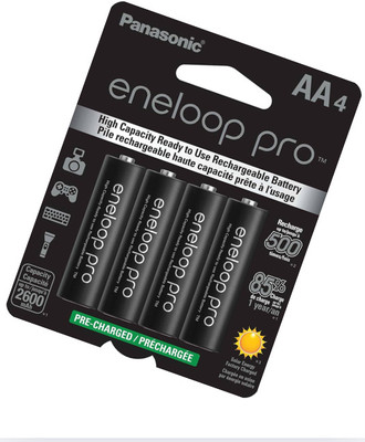 MICROUSB Eneloop Pro AA 1.2V NiMH   Battery(Pack of 4)