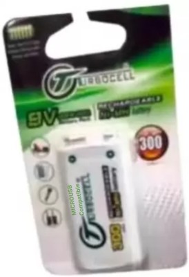 MICROUSB Turbocell 9V 300Mah Rechargeable Ni-MH 300Mah   Battery