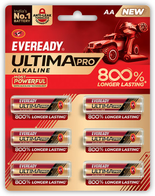 EVEREADY Ultima Pro  Battery(Pack of 6)