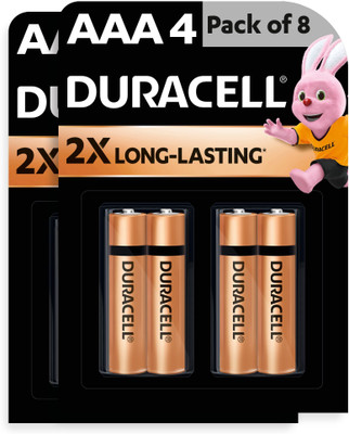 DURACELL Alkaline AAA  Battery(Pack of 8)